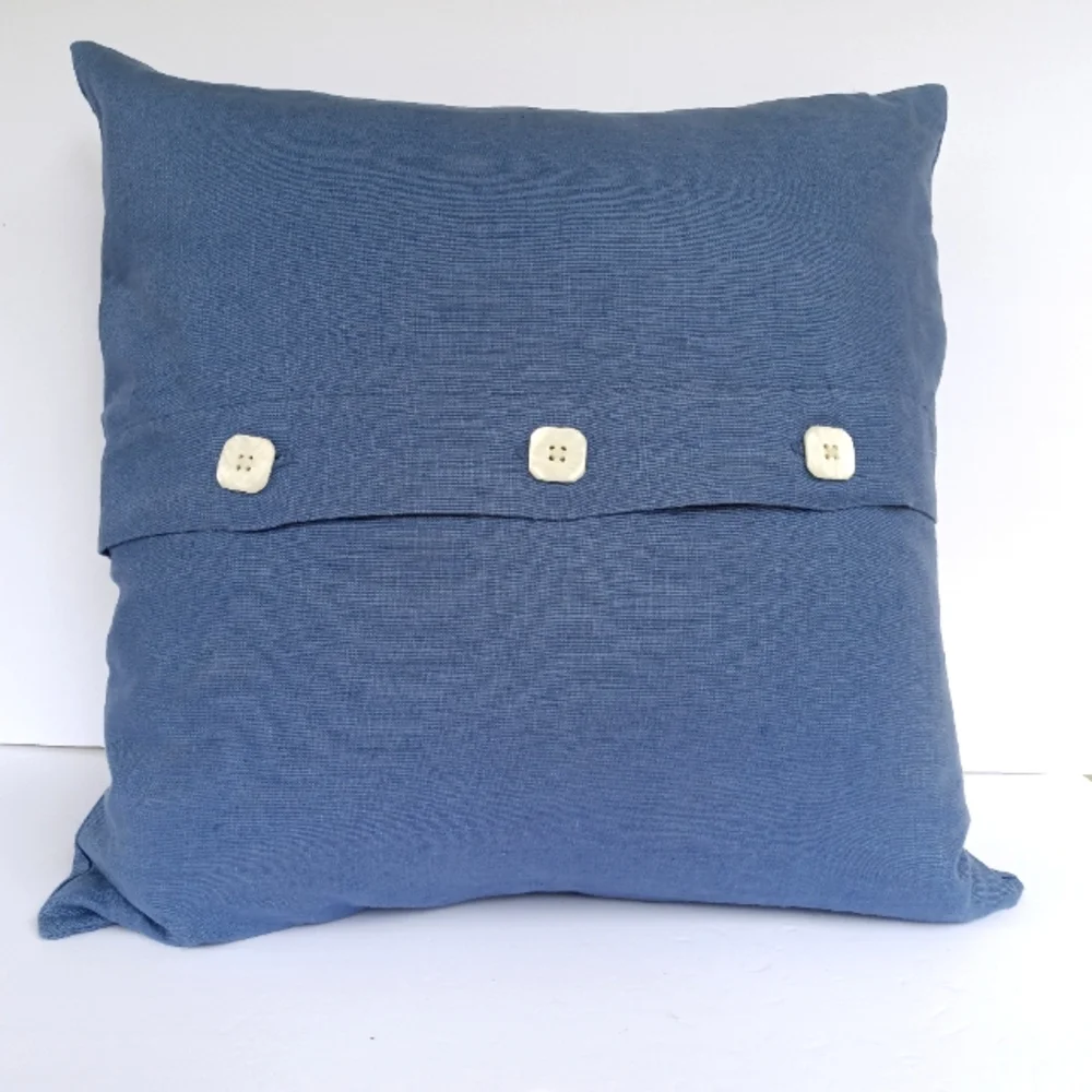 Pottery Barn Linen Throw Pillow w/ Insert 18